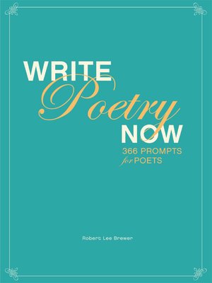 cover image of Write Poetry Now